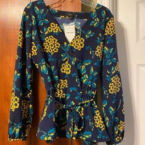 J. Crew Women’s Tie Waist Blouse